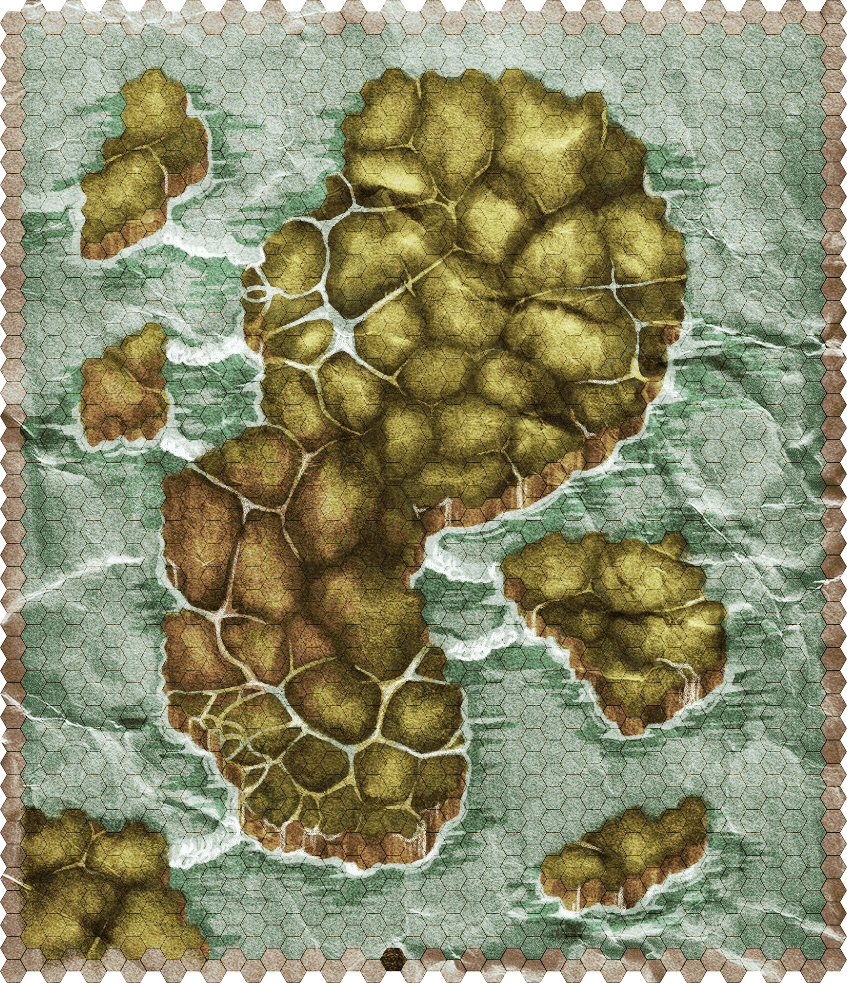 Carte pour un jeu de société